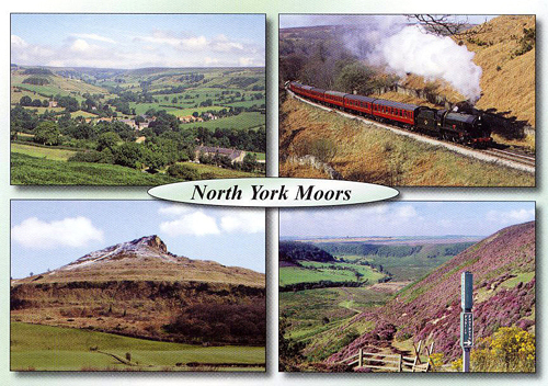 North York Moors postcards